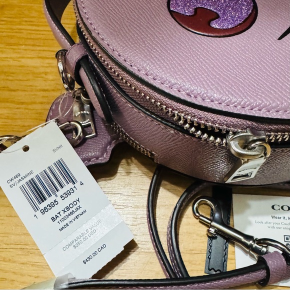 👻 Coach Canteen Crossbody Bag With Halloween Bat - Picture 13 of 13